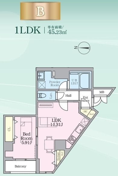Daiwaグレイスメゾン亀戸 103