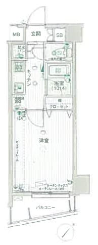 パークウェル文京千石 504
