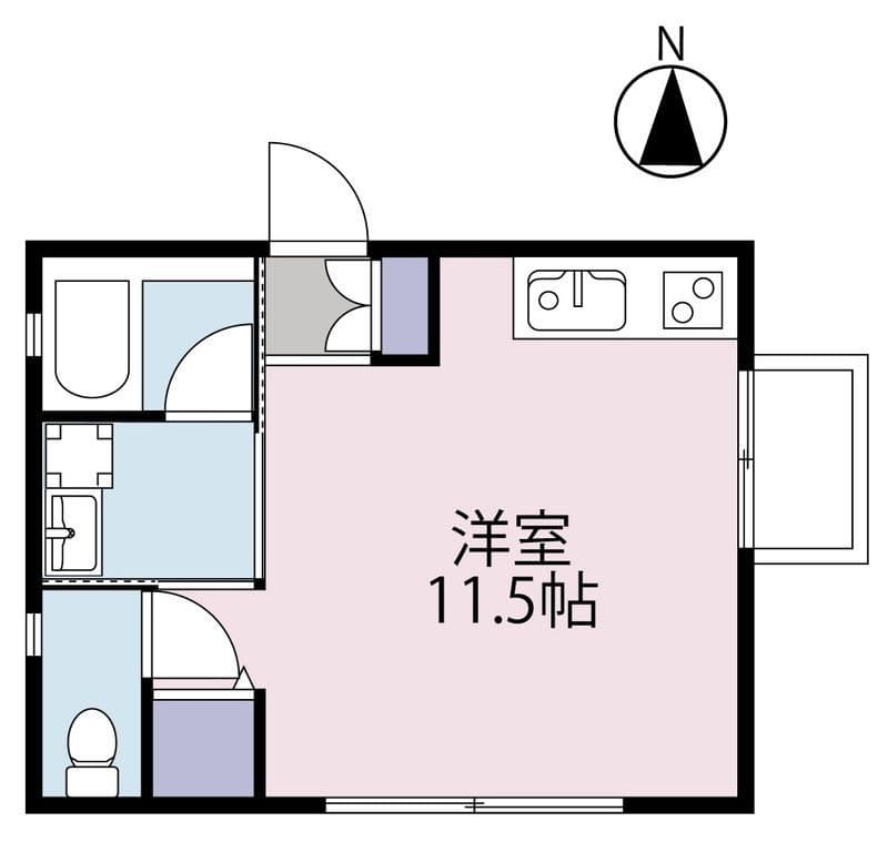 Scimone R6 間取り図