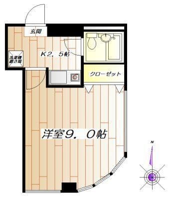 IKビル 302 間取り図
