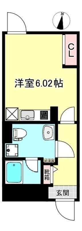 CREAL東高円寺 302 間取り図