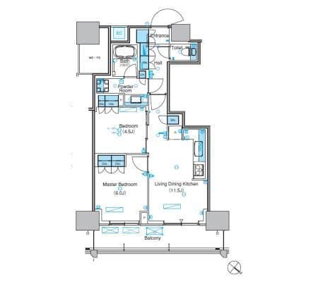 パークアクシス豊洲キャナル 1101