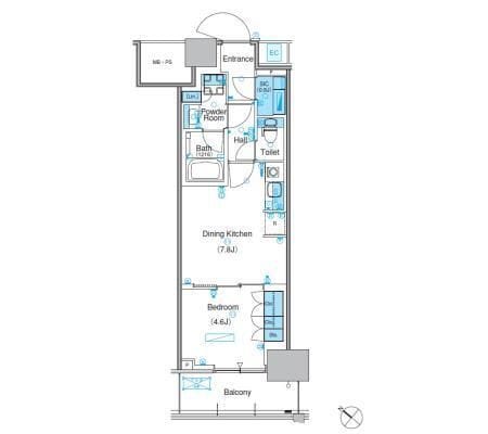 パークアクシス豊洲キャナル 1812