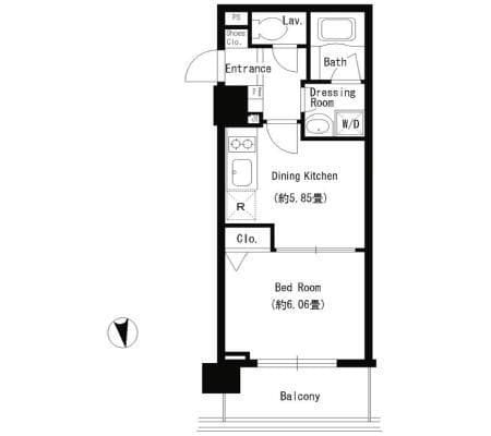 パークキューブ上野 406