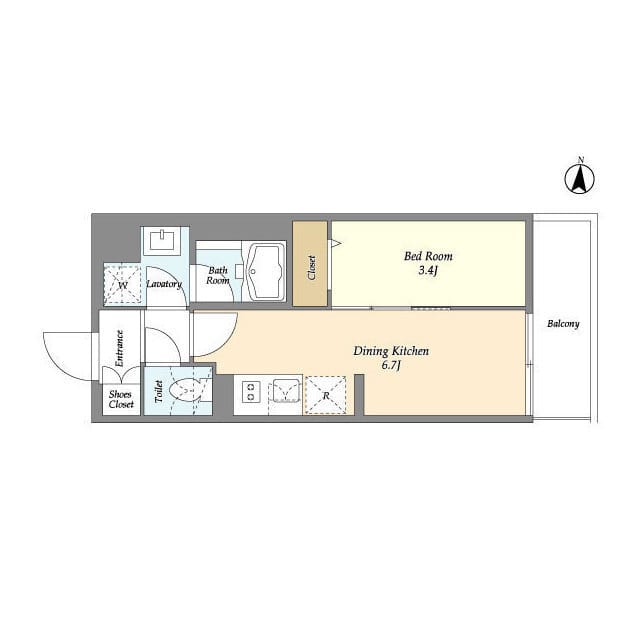 グランカーサ菊川 0201