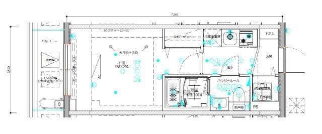リヴシティ横濱蒔田弐番館 302 間取り図