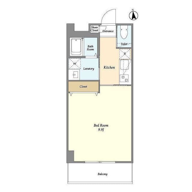 T’s garden西台 302 間取り図