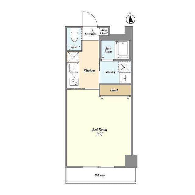T’s garden西台 503 間取り図