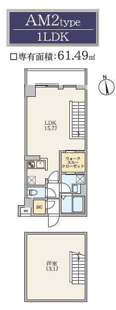 S-RESIDENCE駒場東大前 102 間取り図