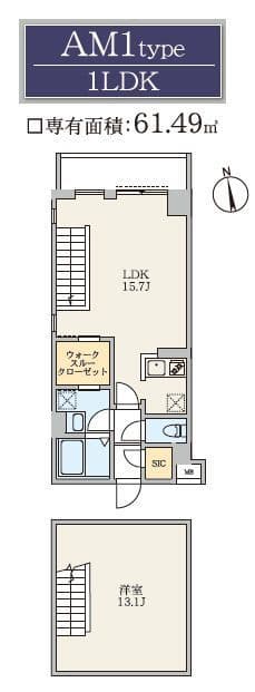 S-RESIDENCE駒場東大前 103 間取り図