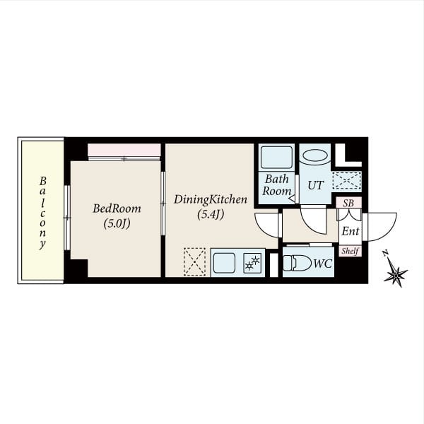 グローリオシェルト新宿山吹町 302