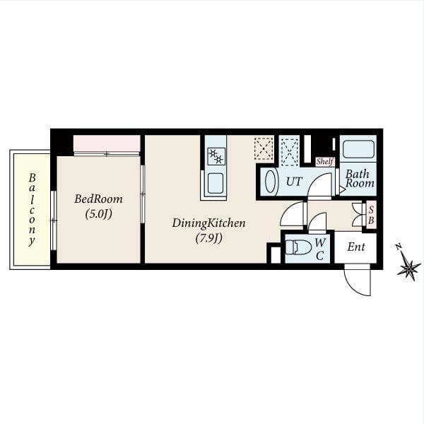 グローリオシェルト新宿山吹町 303