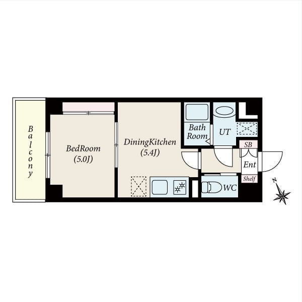 グローリオシェルト新宿山吹町 402