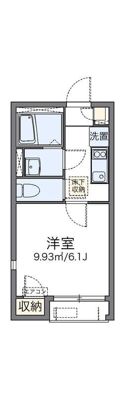レオネクストフレシールコート 103 間取り図