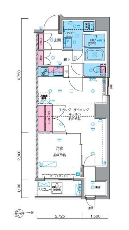 ジェノヴィア南千住Ⅶ 702