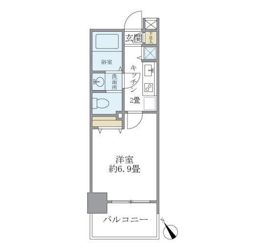 レジデンシア麻布十番 507
