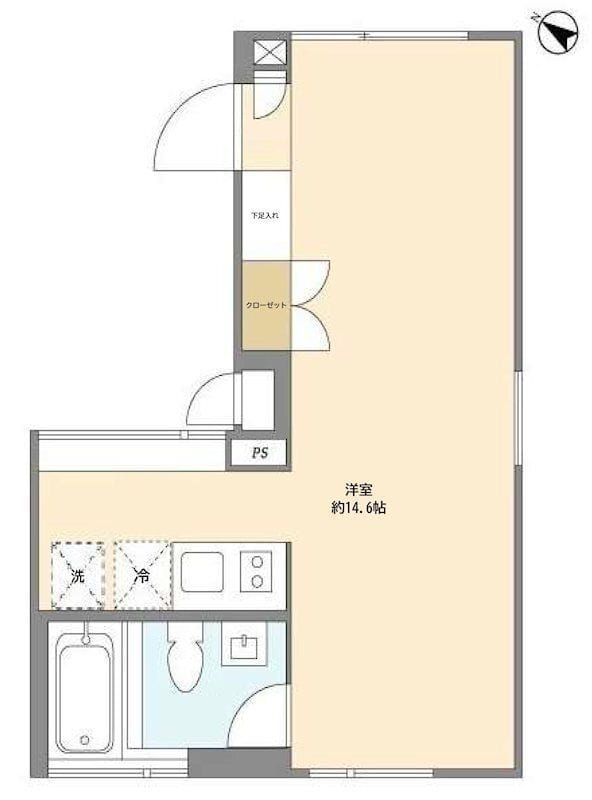 ZOOM表参道 208 間取り図