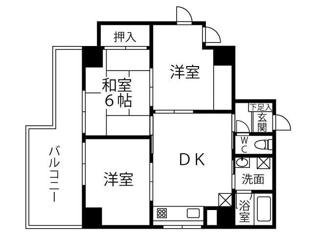 川萬ビルグランアルシェの写真
