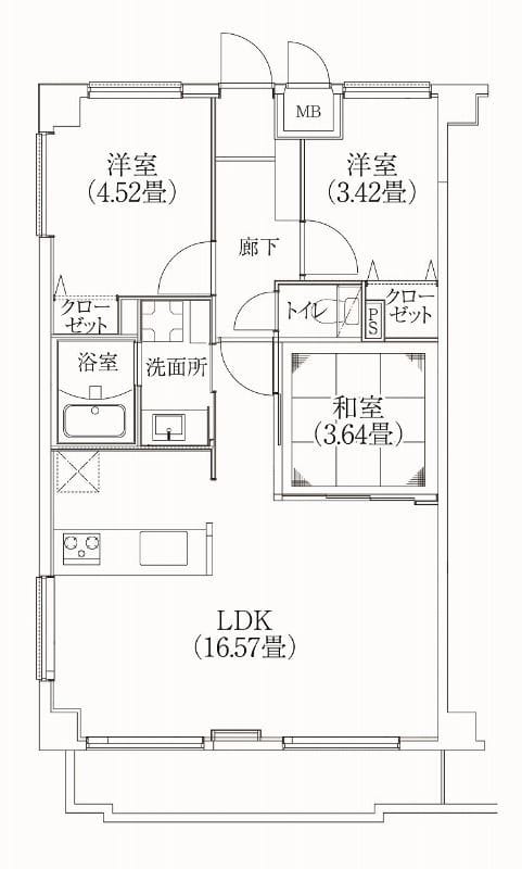 コスモリード学芸大学 101