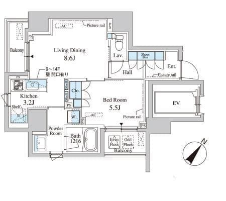 セレサ日本橋堀留町 801