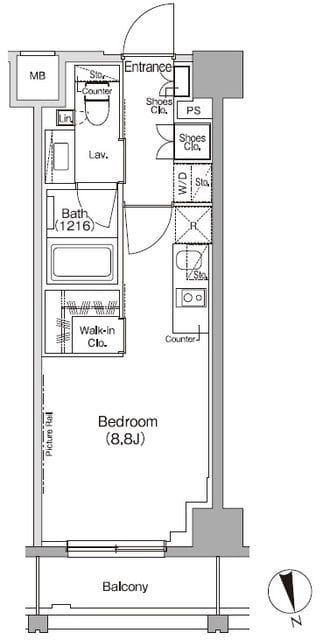 ザ・パークハビオ高円寺レジデンス 209