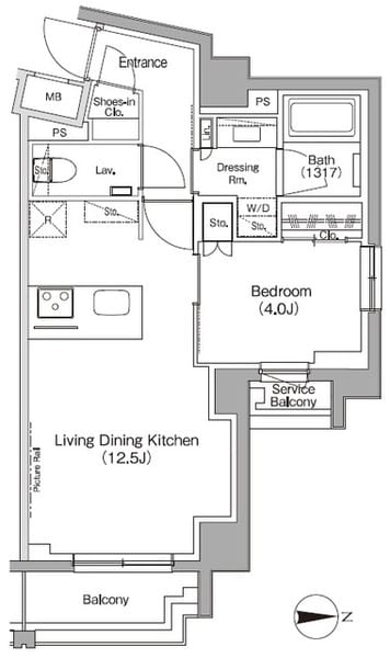 ザ・パークハビオ高円寺レジデンス 607