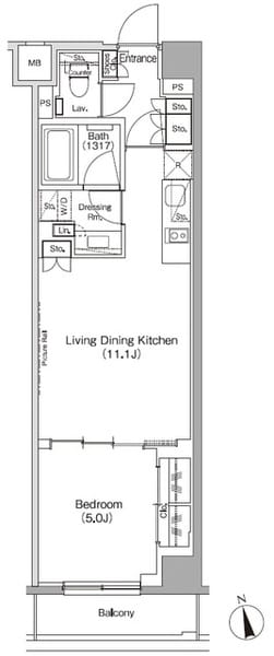 ザ・パークハビオ高円寺レジデンス 614