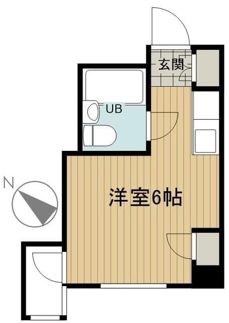 すいーとぴあ本郷 308 間取り図