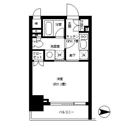 パークキューブ神田 608