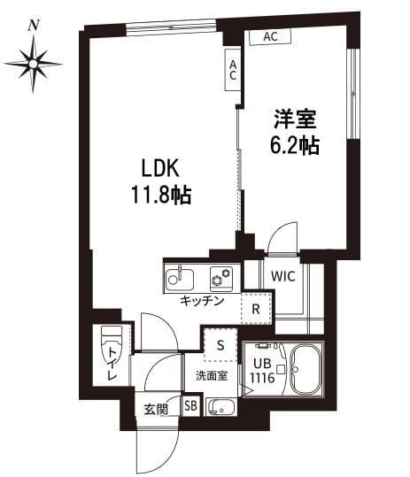 レピュア旗の台レジデンス 101