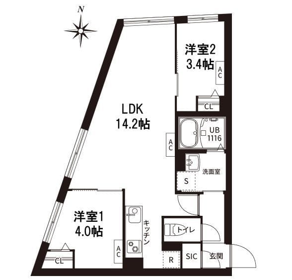レピュア旗の台レジデンス 103