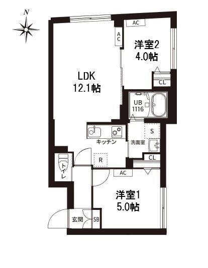 レピュア旗の台レジデンス 201