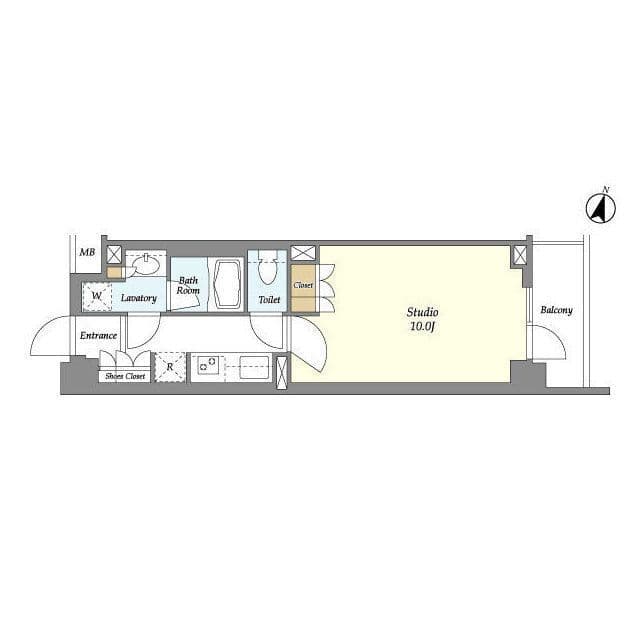 BLESS中野弥生町 516 間取り図