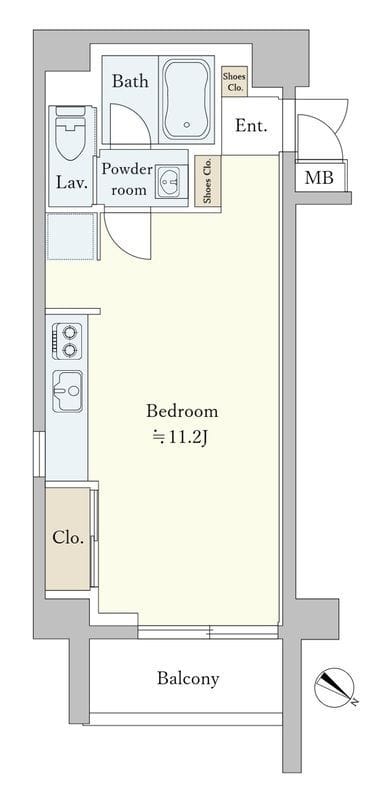 taliesin CY 603 間取り図