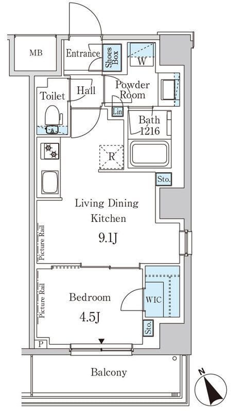 パークアクシス下北沢 208