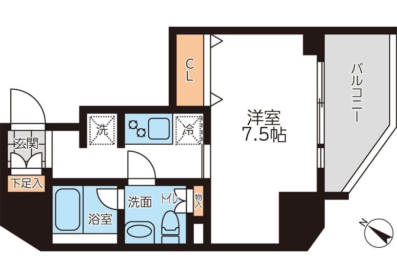 GRAN PASEO本駒込 0401 間取り図