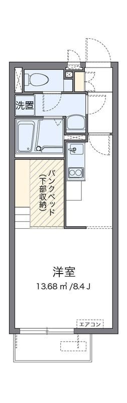 ミランダIIDA 204 間取り図