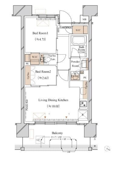 ブランシエスタ新丸子リバーフロ 0806
