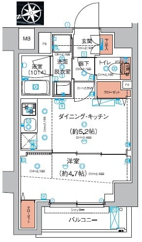 ハーモニーレジデンス東京羽田スカイブリッジ 103