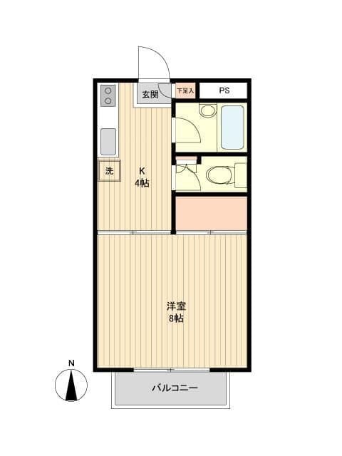 ハウス松園 0203 間取り図