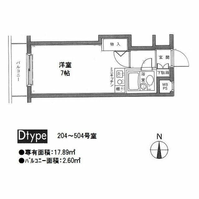 パレ・ドール池袋北 504