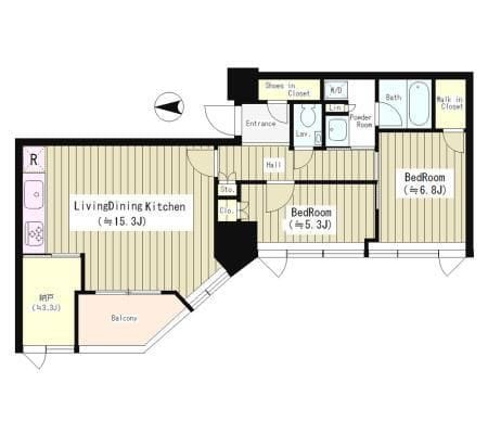 プラウドタワー白金台 1002