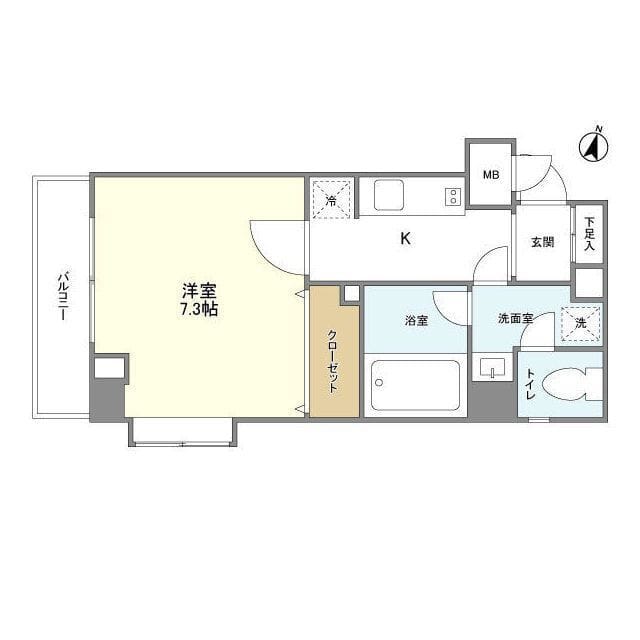 グランハイツ南雪谷 216 間取り図