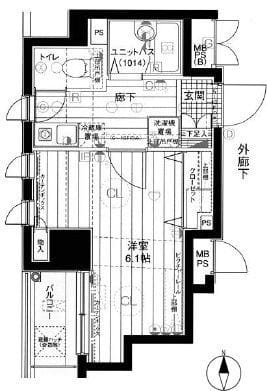 メインステージ日本橋箱崎Ⅱ 702