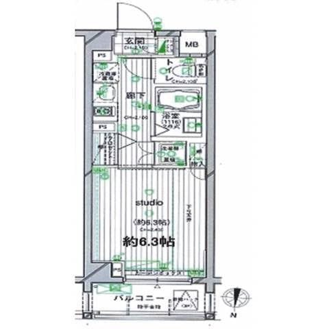 ダイナシティ池上 203