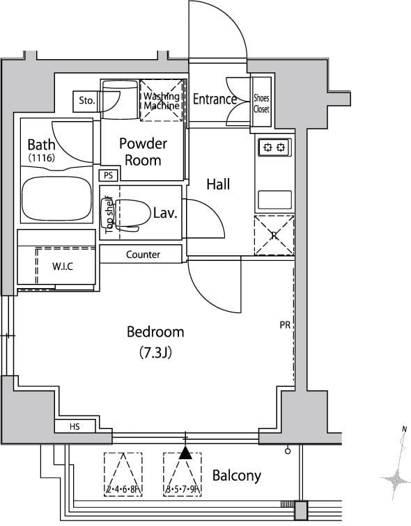 カーサスプレンディッド麹町 201
