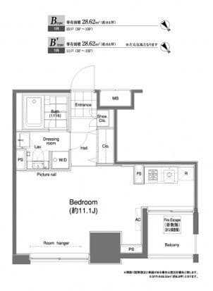 プライムアーバン板橋 903 間取り図