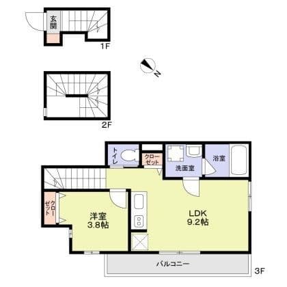 WoodCrest沼袋Residence 301