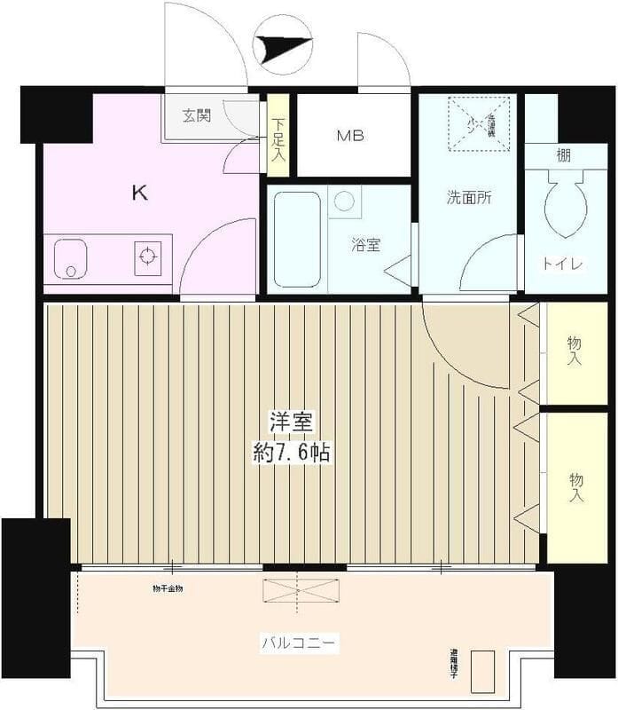 パークヒルズ落合 1202