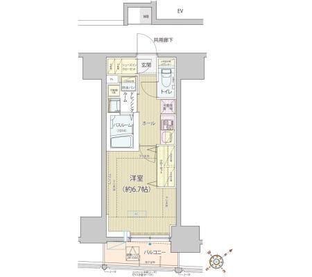 レビスタ白金高輪 1002